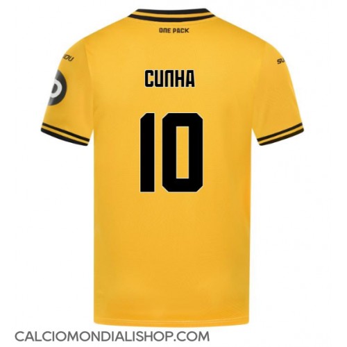 Maglie da calcio Wolves Matheus Cunha #10 Prima Maglia 2024-25 Manica Corta